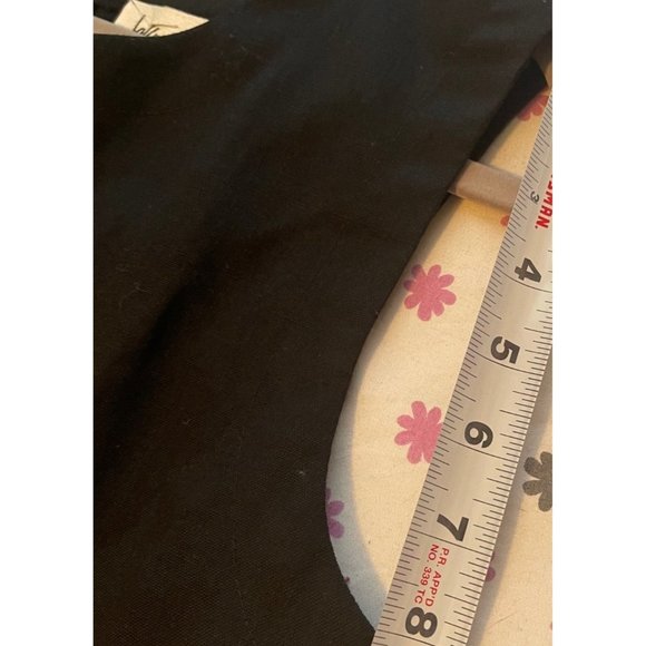 Jeffrey and Dara dress size 9 pleated bottom fit and flare black - Picture 5 of 8